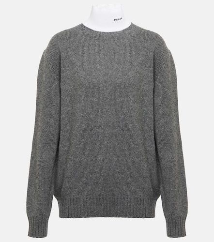 Pull en laine, cachemire et coton - Prada - Modalova