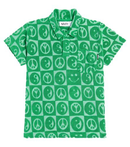 T-shirt Randel en coton mélangé à carreaux - Molo - Modalova
