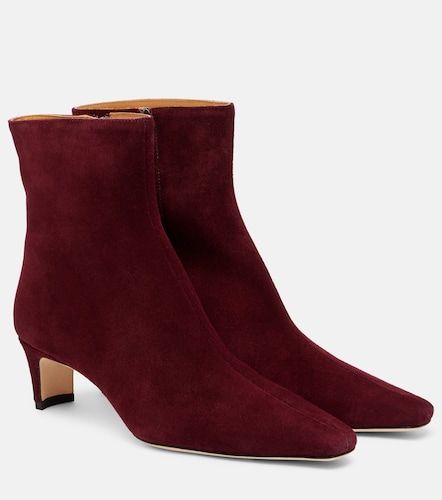 Staud Bottines Wally 55 en daim - Staud - Modalova