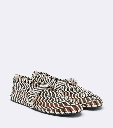 Alaïa Ballerines en cuir tressé - Alaia - Modalova