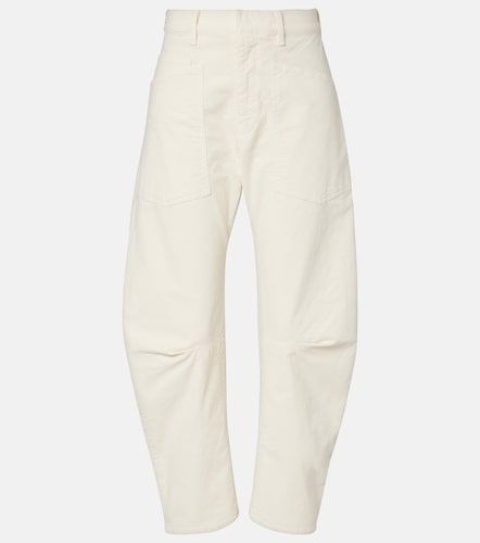 Pantalon barrel Shon en velours côtelé de coton mélangé - Nili Lotan - Modalova