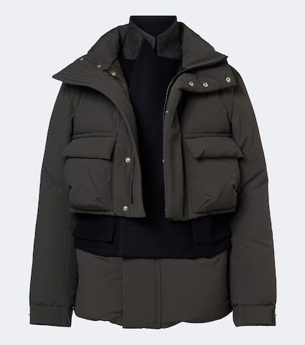 Sacai Veste doudoune en laine - Sacai - Modalova