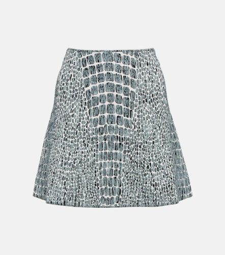 Alaïa Mini-jupe imprimée en jacquard - Alaia - Modalova