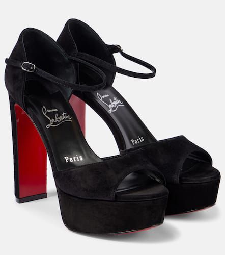 Sandales Sandaloo 130 en daim - Christian Louboutin - Modalova