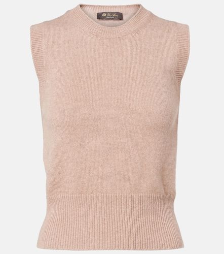 Pull sans manches en cachemire et soie - Loro Piana - Modalova
