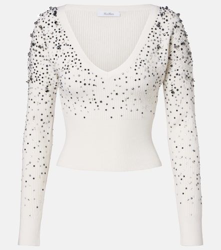 Pull Gang en laine et cachemire mélangés à ornements - Max Mara - Modalova