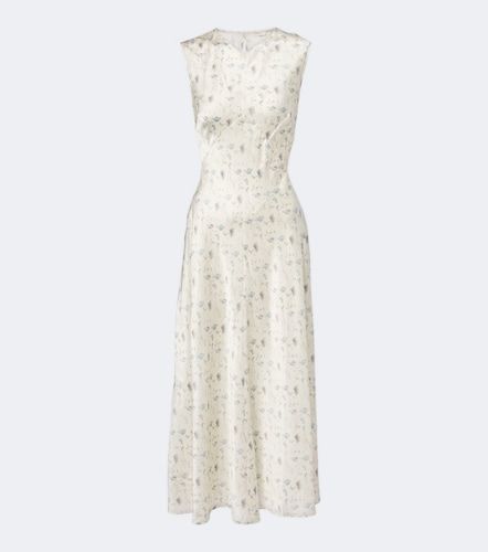 Dôen Robe midi Adelana en soie à fleurs - Doen - Modalova