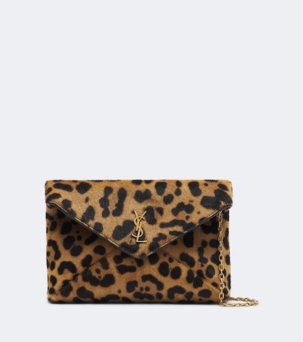 Sac Cassandre Small en cuir façon poulain - Saint Laurent - Modalova