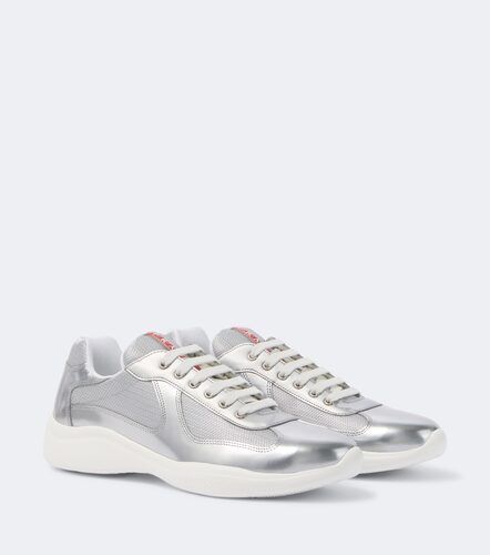 Baskets America's Cup en cuir - Prada - Modalova