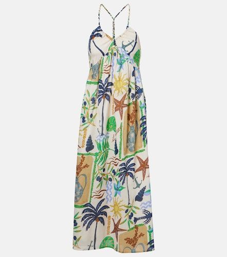 Robe midi Leyla en coton à imprimé - Velvet - Modalova