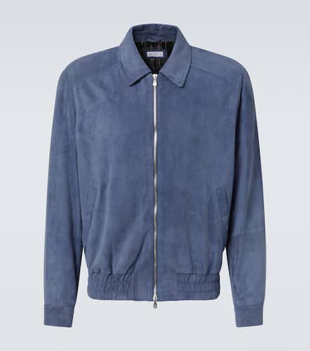 Veste bomber en daim - Brunello Cucinelli - Modalova