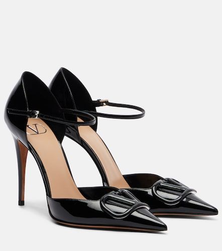 Escarpins D’Orsay 100 en cuir verni - Valentino Garavani - Modalova