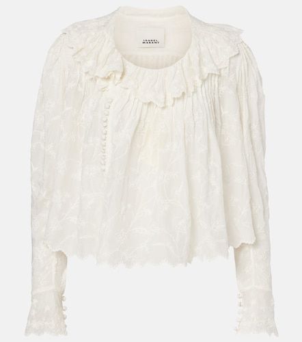 Blouse Zelly en coton et soie - Isabel Marant - Modalova