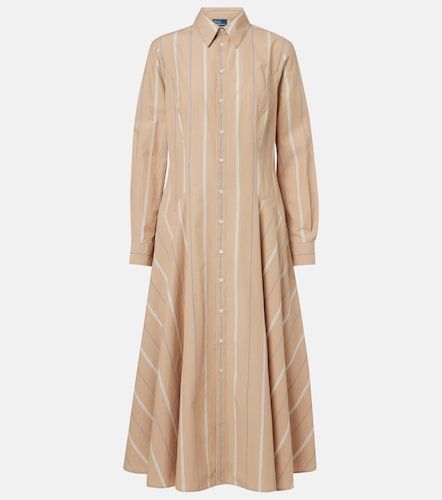 Robe chemise en coton à rayures - Polo Ralph Lauren - Modalova