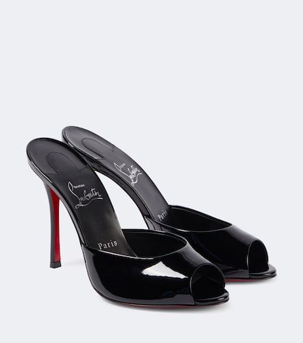 Mules Me Dolly 100 en cuir verni - Christian Louboutin - Modalova