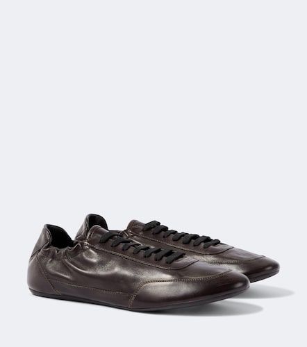 Prada Baskets Collapse en cuir - Prada - Modalova