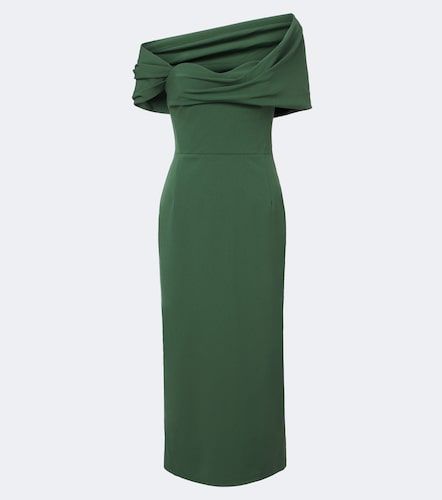 Robe de cocktail en laine mélangée - Carolina Herrera - Modalova