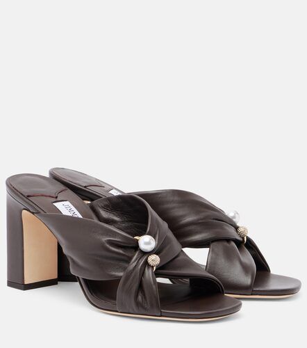 Mules Rafi en cuir à ornements - Jimmy Choo - Modalova