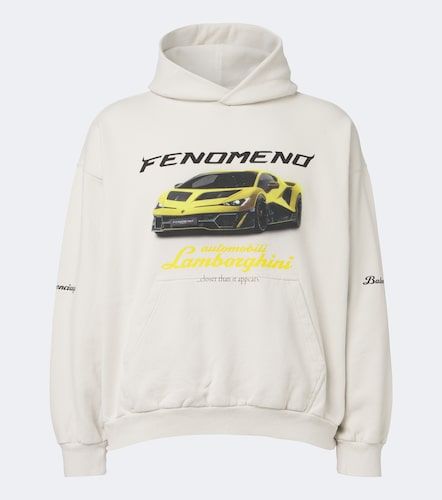 X Lamborghini – Sweat-shirt à capuche en coton - Balenciaga - Modalova