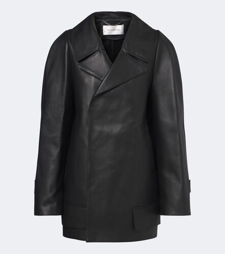 Victoria Beckham Manteau en cuir - Victoria Beckham - Modalova
