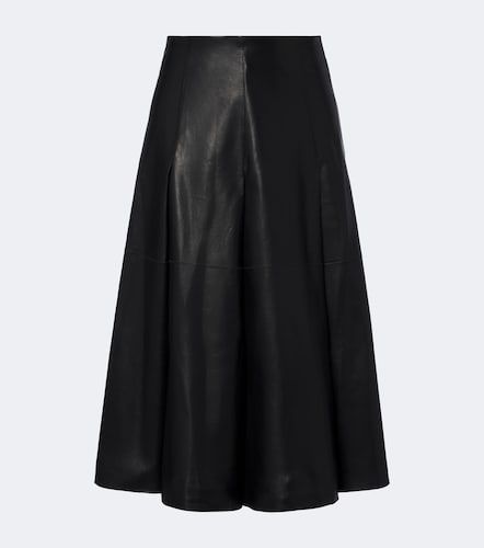 Joseph Jupe midi Riya en cuir - Joseph - Modalova