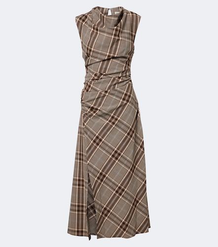 Simkhai Robe midi Burke à carreaux - Simkhai - Modalova