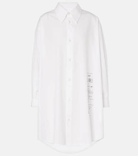 Robe chemise en coton - MM6 Maison Margiela - Modalova