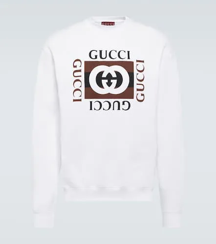 Gucci Sweat-shirt en coton à logo - Gucci - Modalova