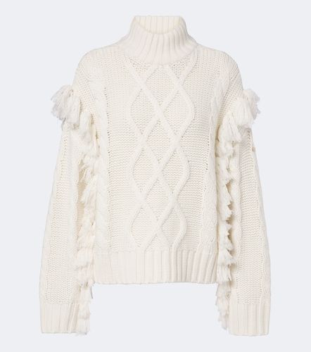Pull Brit en laine à franges - Goldbergh - Modalova