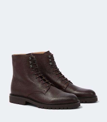 Bottes à lacets en cuir - Brunello Cucinelli - Modalova