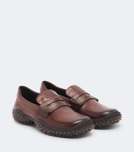 Miu Miu Mocassins en cuir - Miu Miu - Modalova