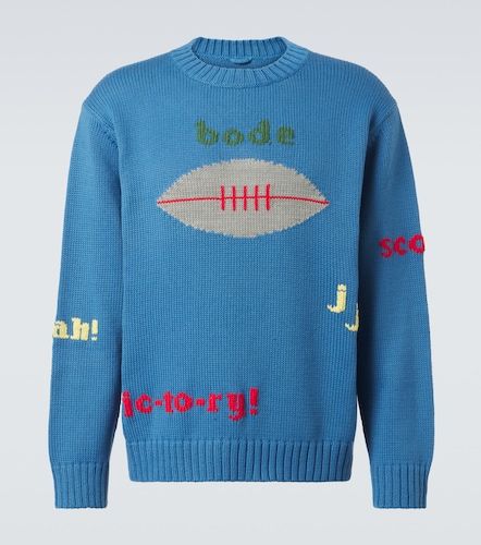 Pull Spirit brodé en coton et laine - Bode - Modalova