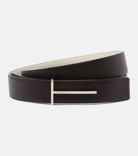 Tom Ford Ceinture T slim en cuir - Tom Ford - Modalova