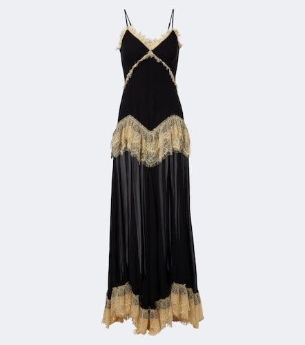 Robe longue Estela en dentelle - De La Vali - Modalova
