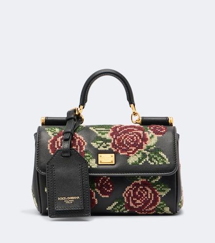 Sac My Sicily Mini en cuir - Dolce&Gabbana - Modalova