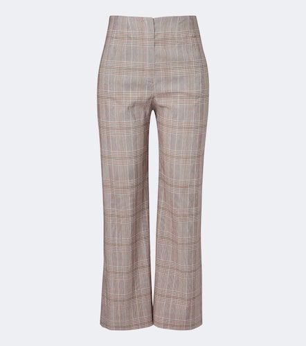 Pantalon ample Dova en coton et lin mélangés - Veronica Beard - Modalova