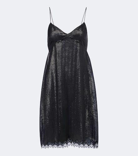 Robe en soie mélangée à dentelle - Tom Ford - Modalova