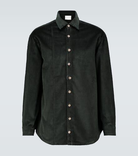 Chemise oversize en velours côtelé - King & Tuckfield - Modalova