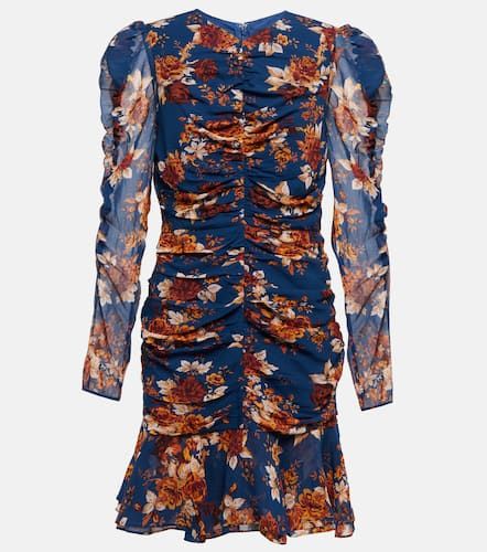 Robe Hedera en crêpe de soie à fleurs - Veronica Beard - Modalova