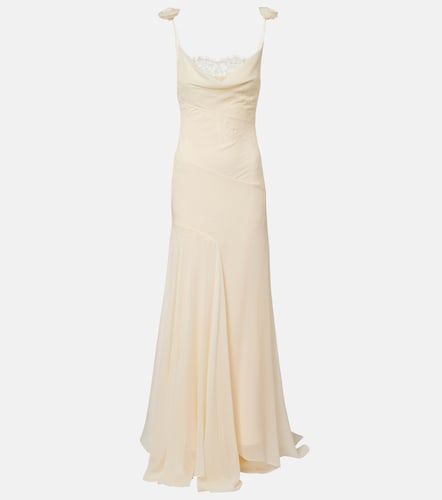 Robe de mariée Dia en soie - De La Vali - Modalova