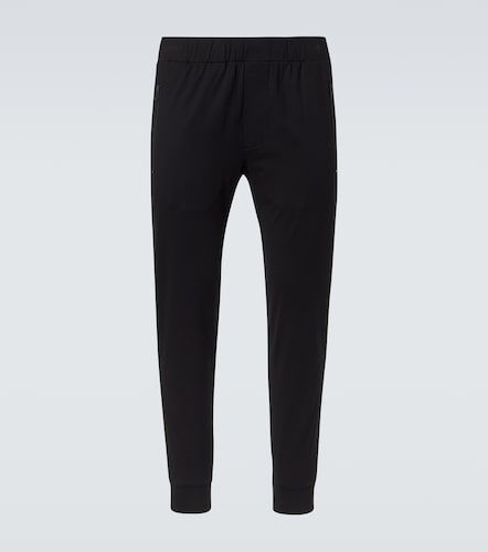 Pantalon fuselé en coton mélangé et Re-Nylon - Prada - Modalova