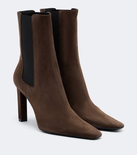 Bottines Francoise en daim - Saint Laurent - Modalova