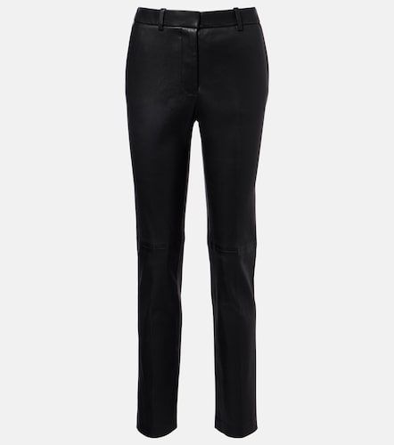 Pantalon droit Coleman en cuir - Joseph - Modalova