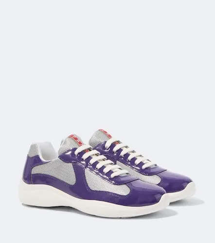 Baskets America's Cup en cuir - Prada - Modalova