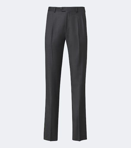 Pantalon droit en laine vierge - Rubinacci - Modalova