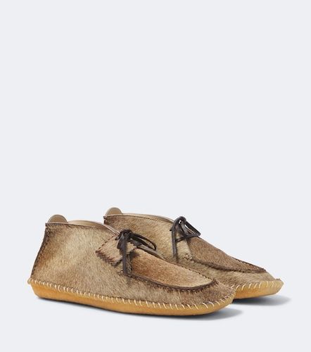 Bottines en cuir façon poulain - Lemaire - Modalova