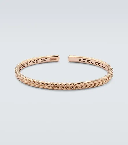 Bracelet jonc Chevron en or rose 18 ct - David Yurman - Modalova