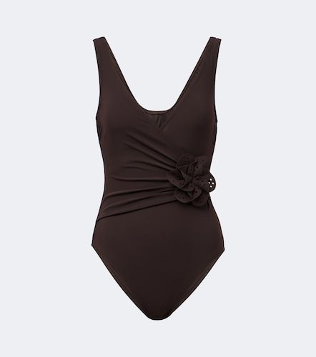 Maillot de bain Rosetta à appliqué - Karla Colletto - Modalova