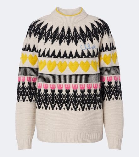 Chloé Pull en jacquard de laine et cachemire - Chloe - Modalova