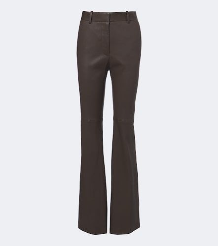 Pantalon évasé Tarifa en cuir - Joseph - Modalova